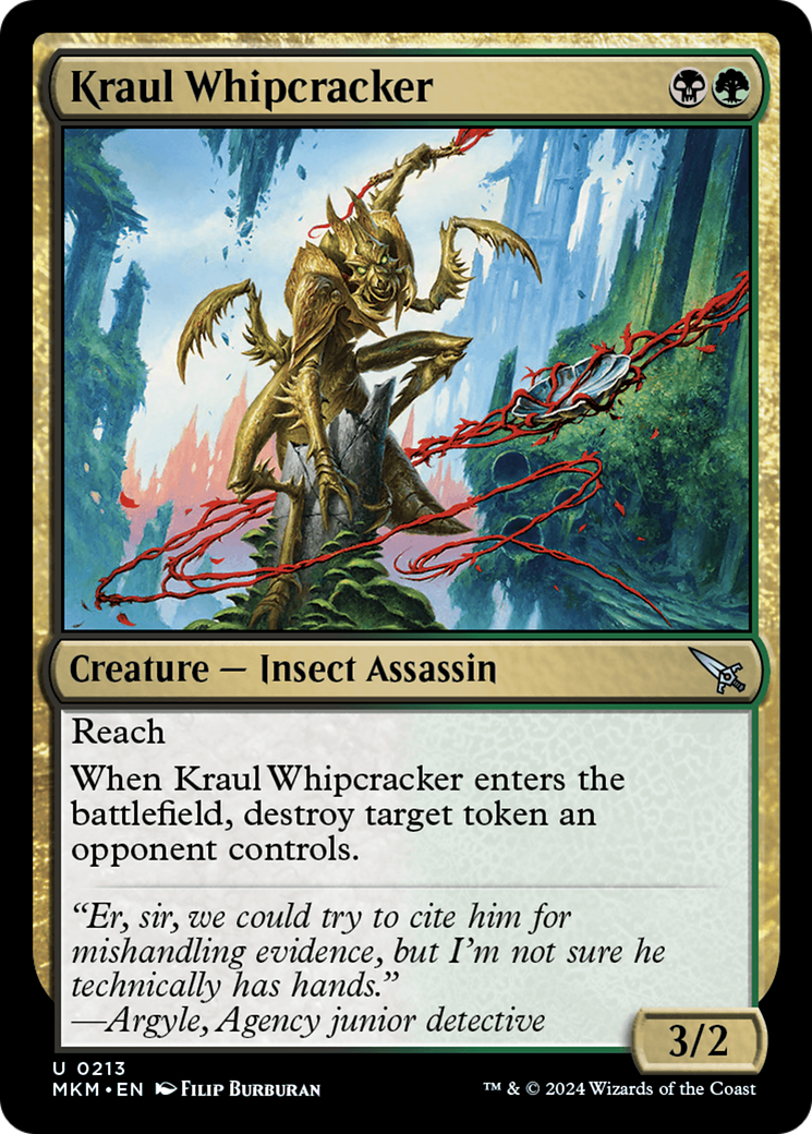 Kraul Whipcracker (Red) [Murders at Karlov Manor]-1