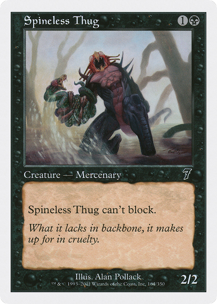 Spineless Thug [Seventh Edition]-1