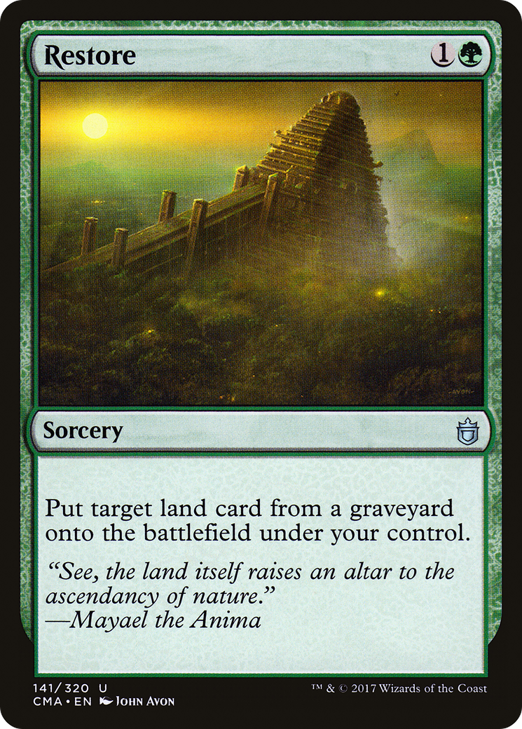 Restore [Commander Anthology]-1