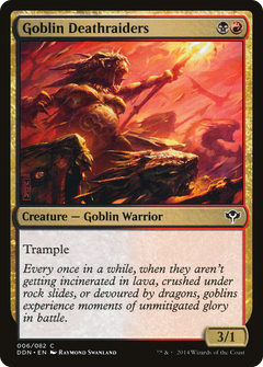 Goblin Deathraiders [Duel Decks: Speed vs. Cunning]-1