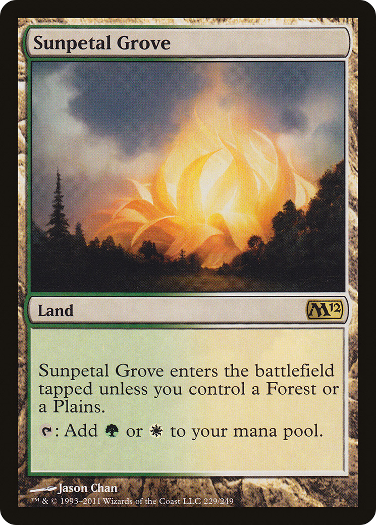 Sunpetal Grove [Magic 2012]-1