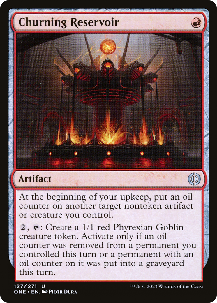 Churning Reservoir [Phyrexia: All Will Be One]-1