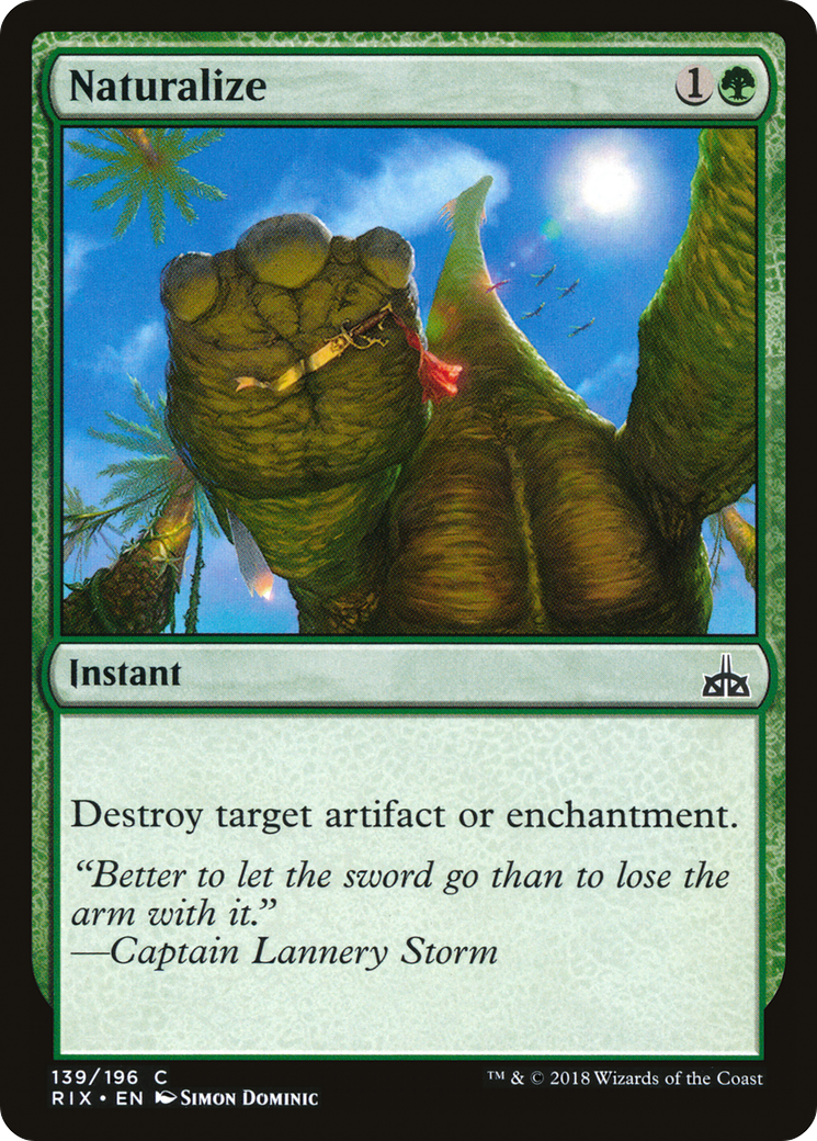 Naturalize [Rivals of Ixalan]-1