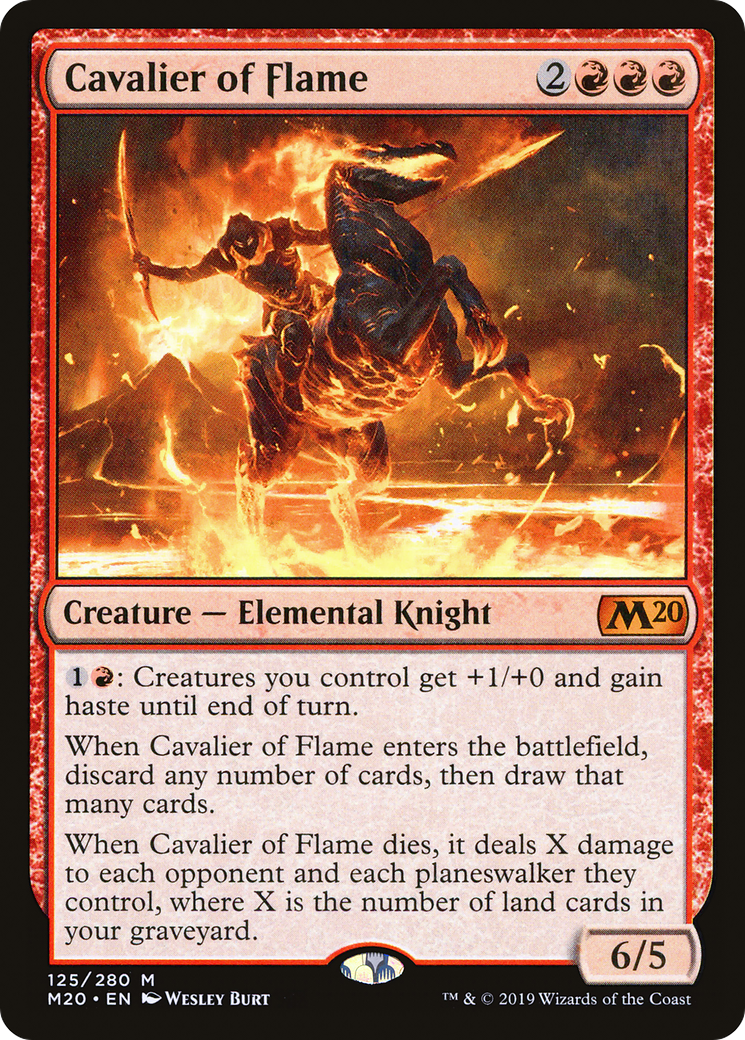 Cavalier of Flame [Core Set 2020]-1