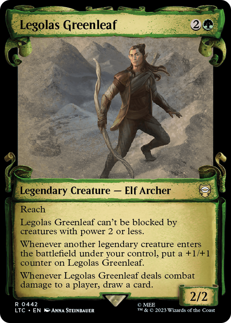 Legolas Greenleaf [The Lord of the Rings: Tales of Middle-Earth Commander Showcase Scrolls]-1