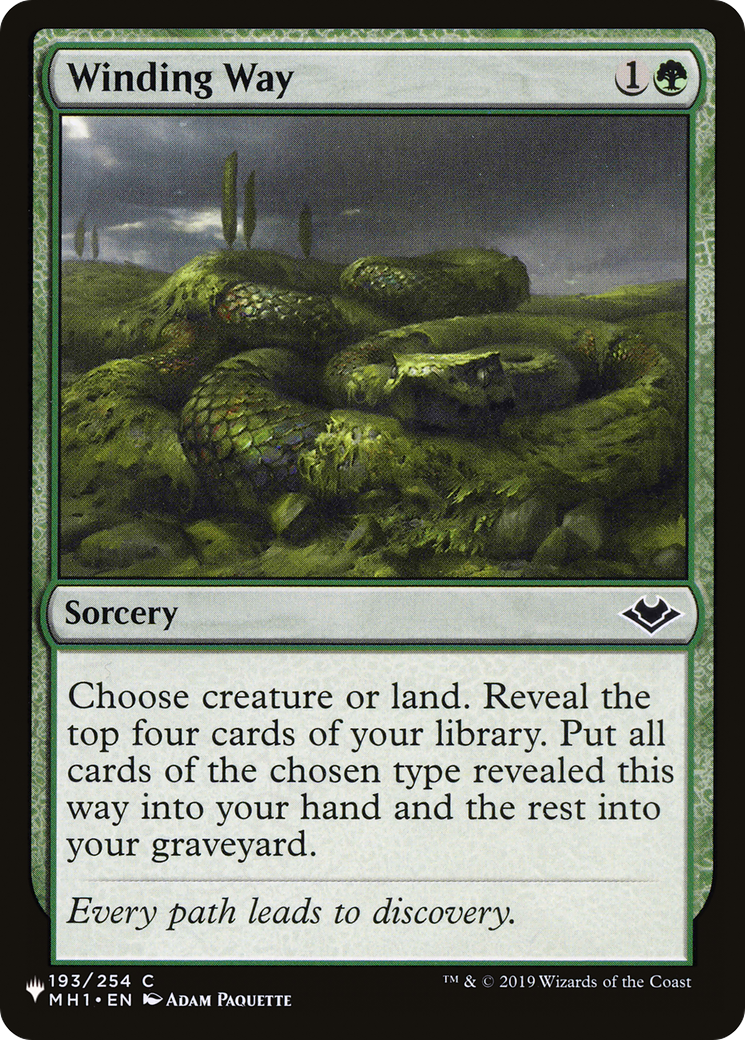 Winding Way (LIST-193/254) - The List-1