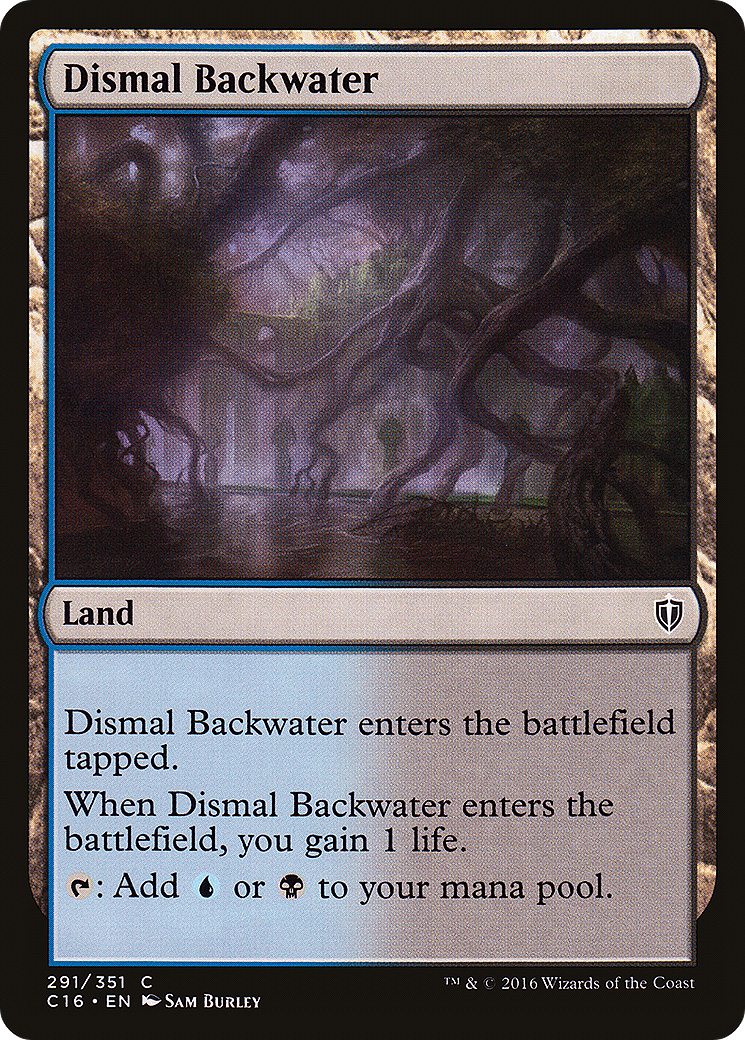 Dismal Backwater [Commander 2016]-1