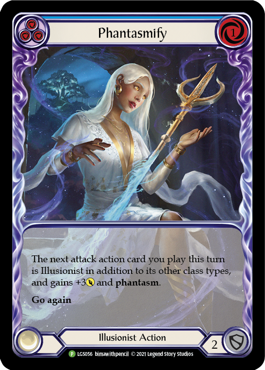 Phantasmify (Blue) [LGS056] (Promo)  Rainbow Foil-1