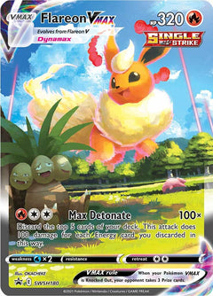 Flareon VMAX (SWSH180) [Sword & Shield: Black Star Promos]-1