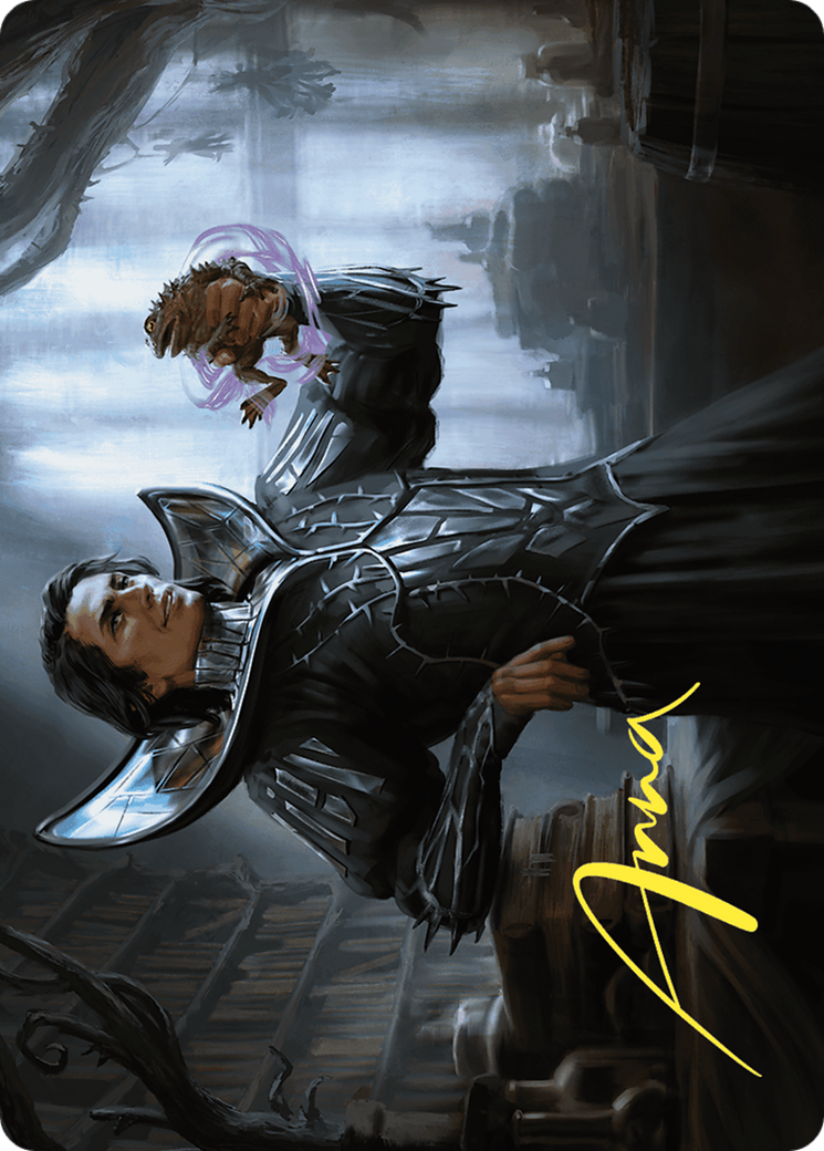 Spiteful Hexmage // Spiteful Hexmage (AWOE-015) - Wilds of Eldraine Art Series (Borderless)-3