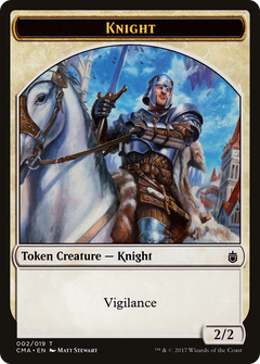 Knight Token [Commander Anthology Tokens]-1