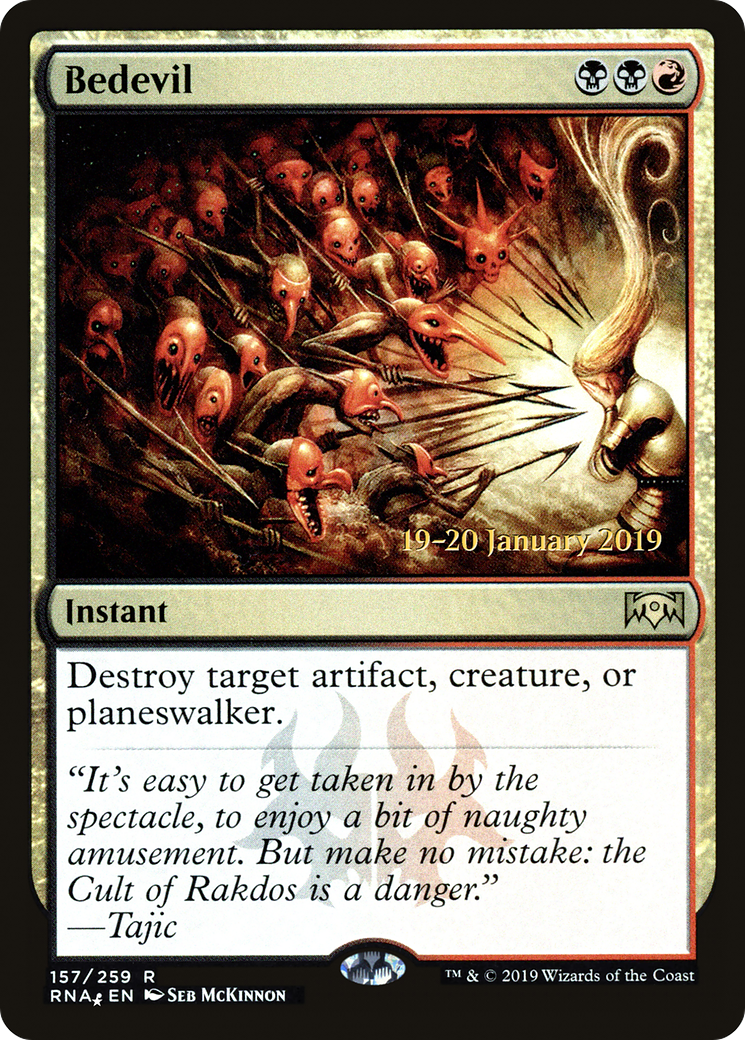 Bedevil [Ravnica Allegiance Prerelease Promos]-1