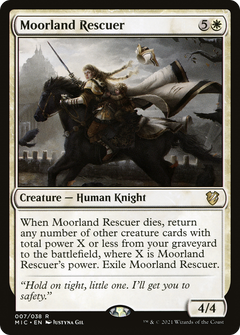 Moorland Rescuer [Innistrad: Midnight Hunt Commander]-1