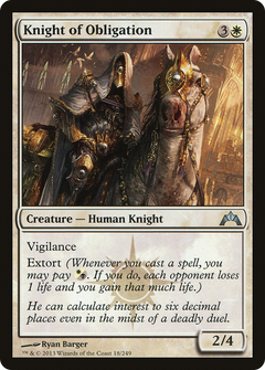 Knight of Obligation [Gatecrash]-1
