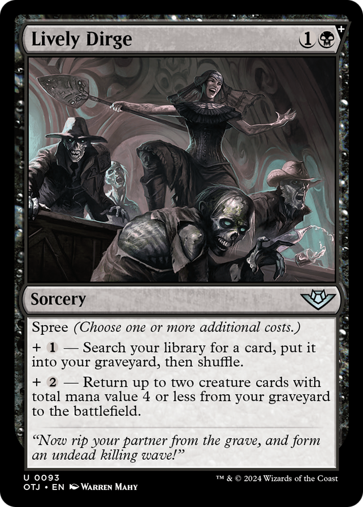 Lively Dirge [Outlaws of Thunder Junction]-1