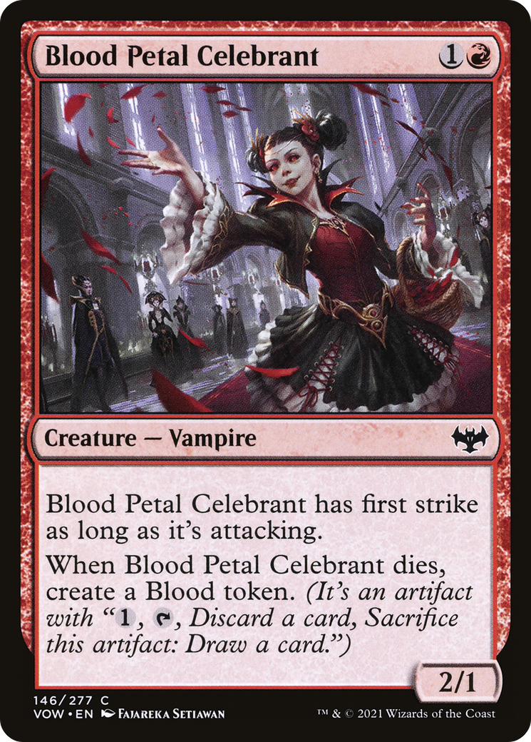 Blood Petal Celebrant [Innistrad: Crimson Vow]-1