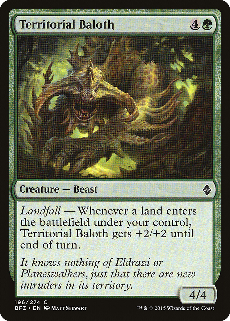 Territorial Baloth [Battle for Zendikar]-1