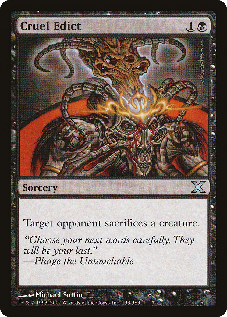 Cruel Edict [Tenth Edition]-1