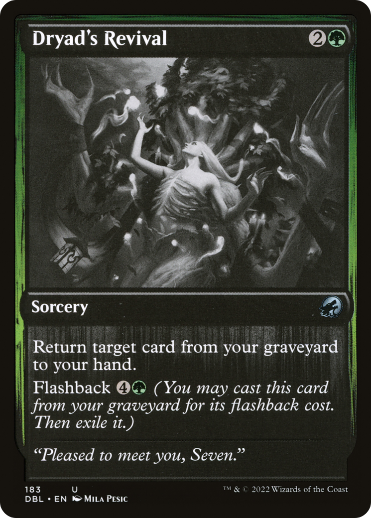 Dryad's Revival [Innistrad: Double Feature]-1
