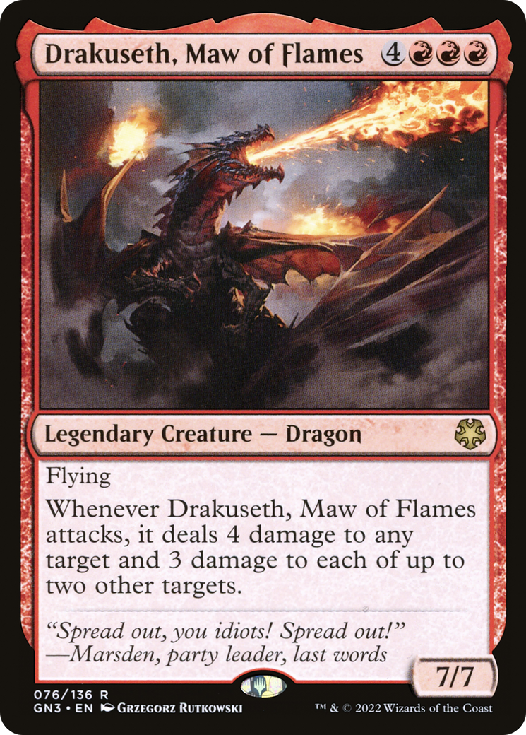 Drakuseth, Maw of Flames [Game Night: Free-for-All]-1