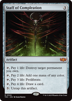 Staff of Compleation [Tarkir: Dragonstorm Commander]-1