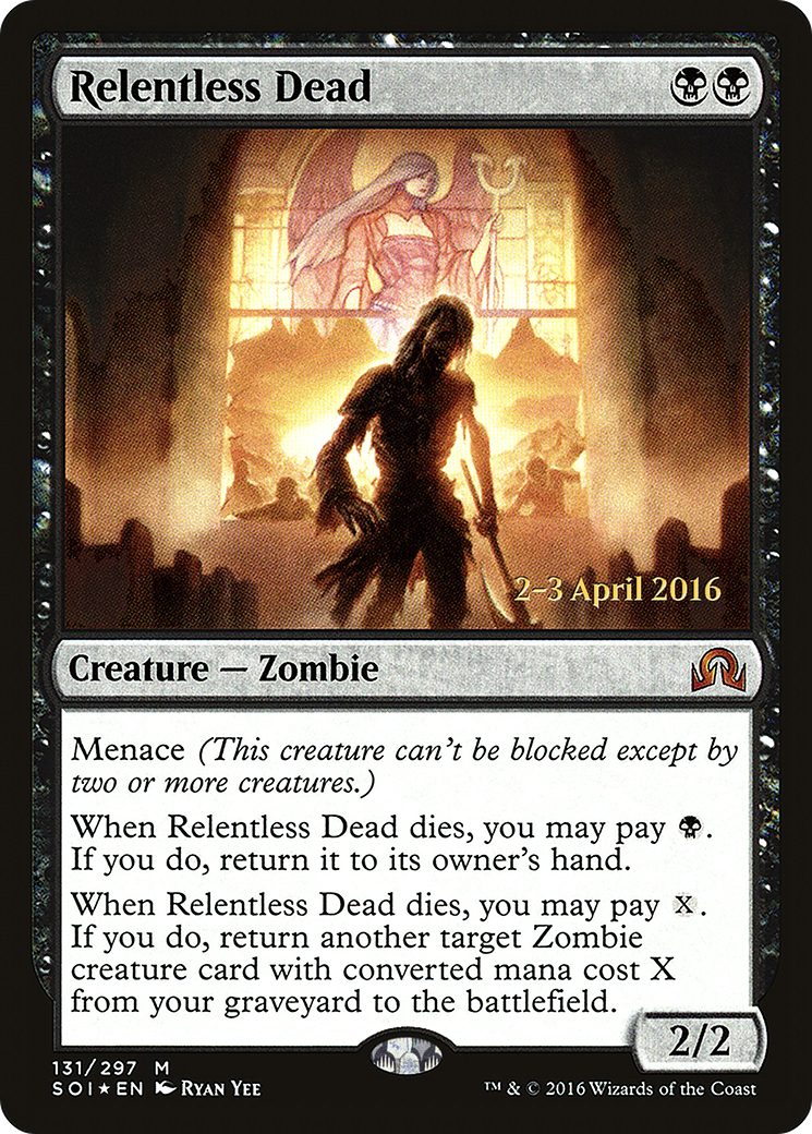 Relentless Dead [Shadows over Innistrad Prerelease Promos]-1