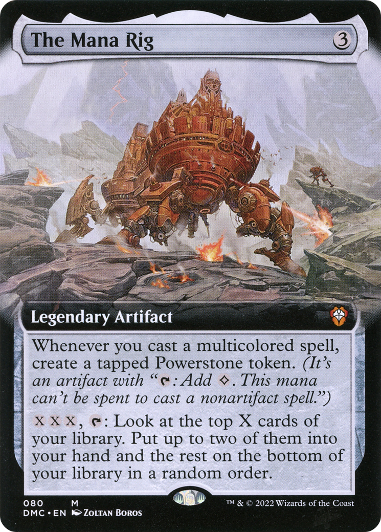 The Mana Rig (Extended Art) [Dominaria United Commander]-1