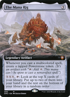 The Mana Rig (Extended Art) [Dominaria United Commander]-1