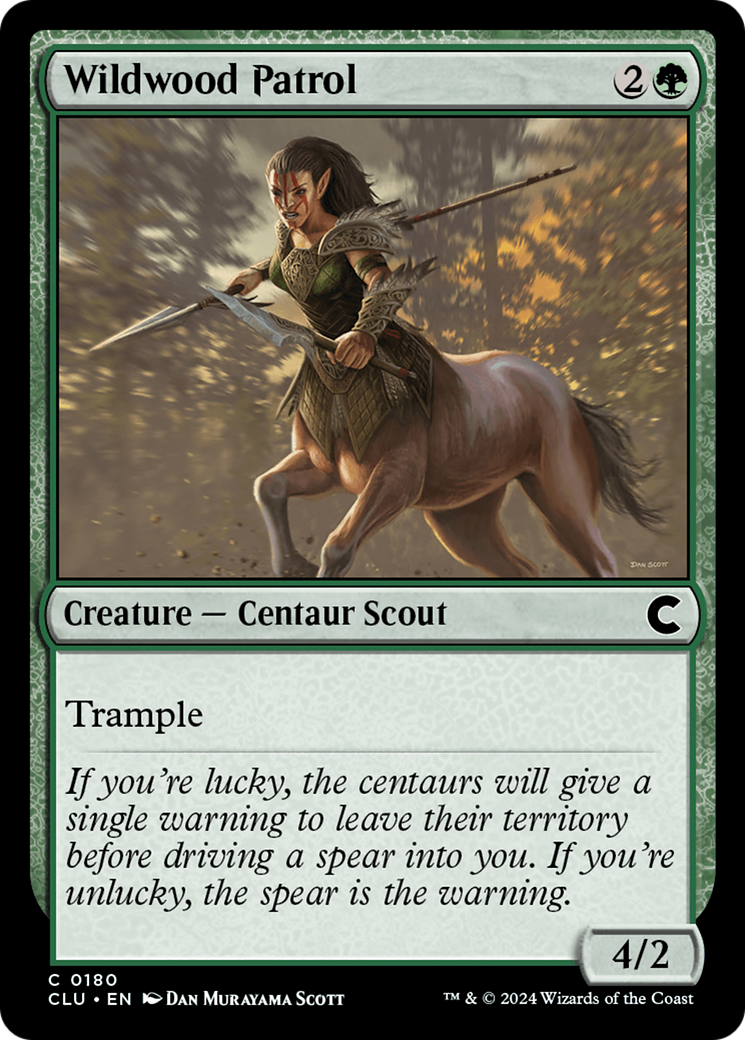Wildwood Patrol (CLU-180) - Ravnica: Clue Edition-1