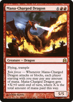 Mana-Charged Dragon [Commander 2011]-1