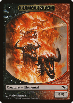 Elemental Token (9/12) [Shadowmoor Tokens]-1