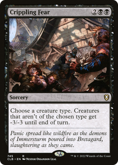 Crippling Fear [Commander Legends: Battle for Baldur's Gate]-1