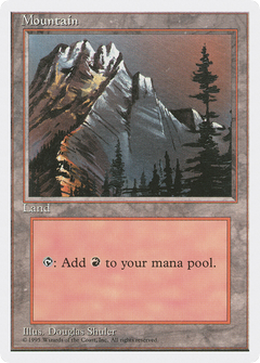 Mountain (Snow Top / Highest Point on Left) [Fourth Edition]-1
