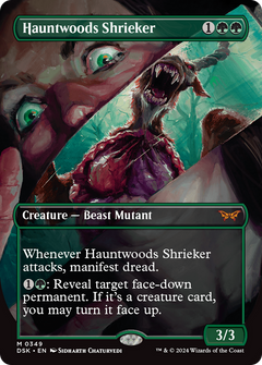Hauntwoods Shrieker (Borderless) [Duskmourn: House of Horror]-1
