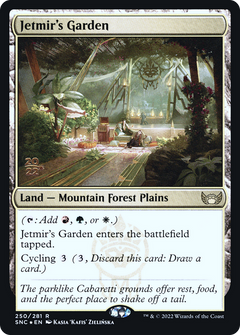 Jetmir's Garden [Streets of New Capenna Prerelease Promos]-1