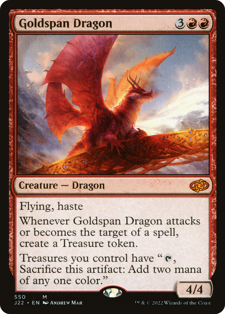 Goldspan Dragon [Jumpstart 2022]-1