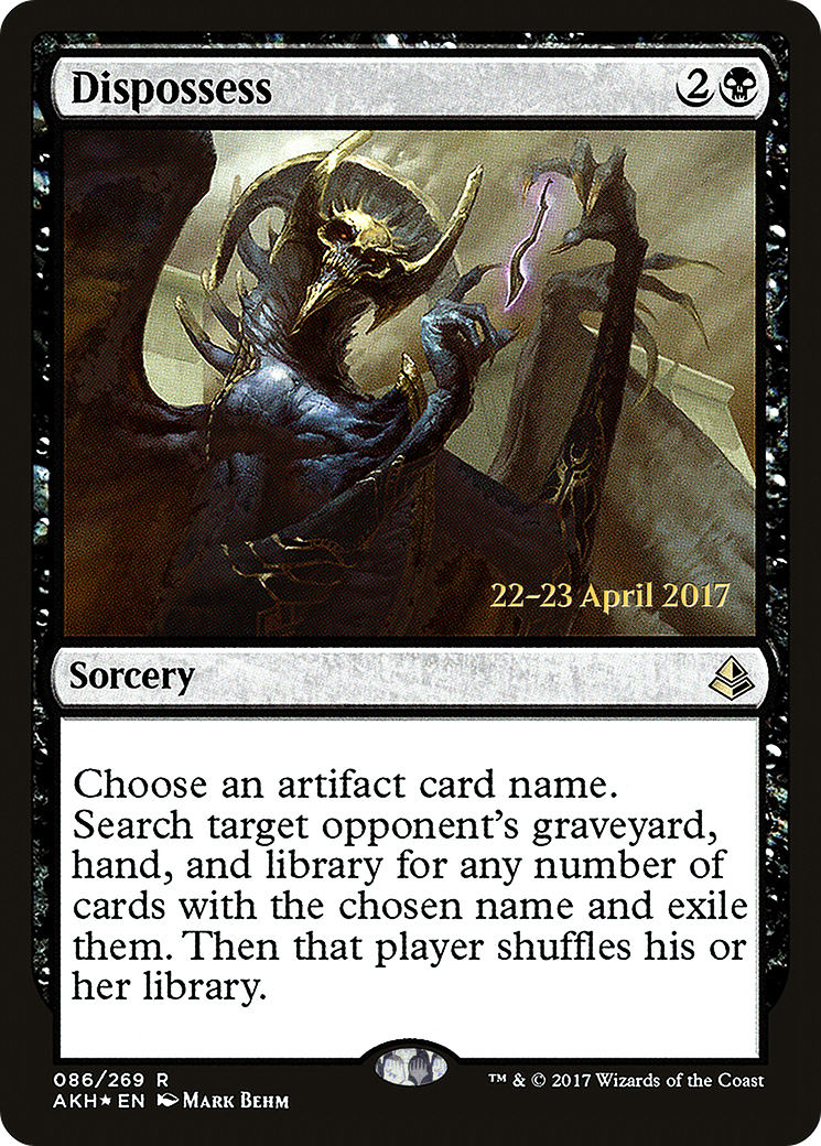 Dispossess [Amonkhet Prerelease Promos]-1