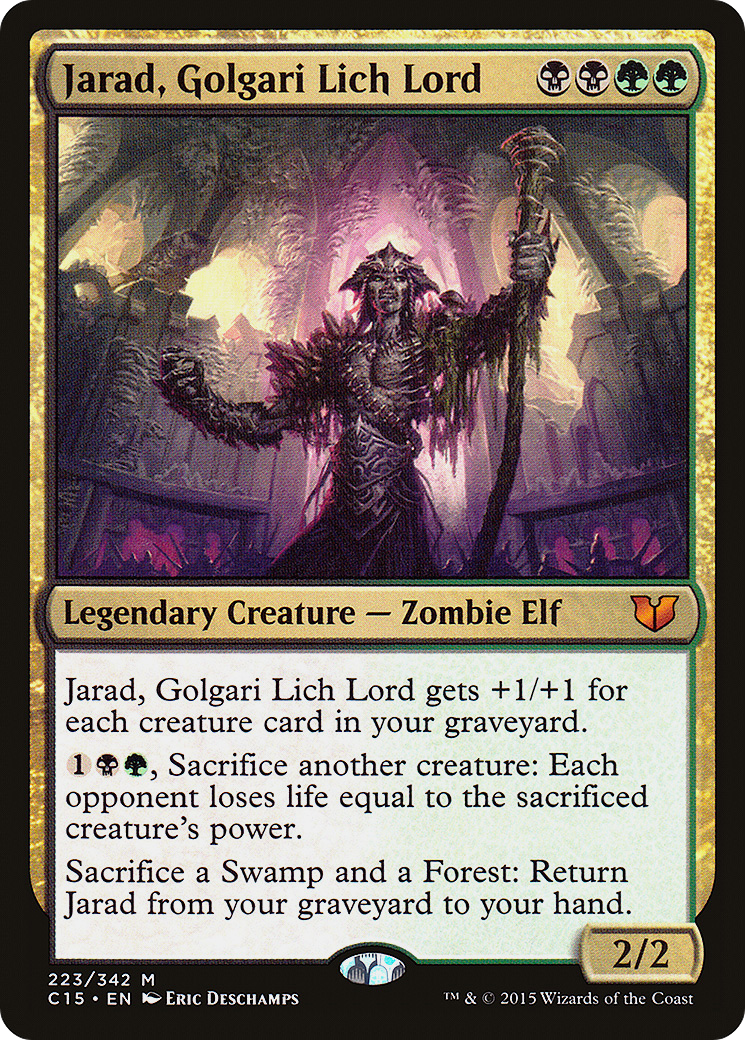 Jarad, Golgari Lich Lord [Commander 2015]-1