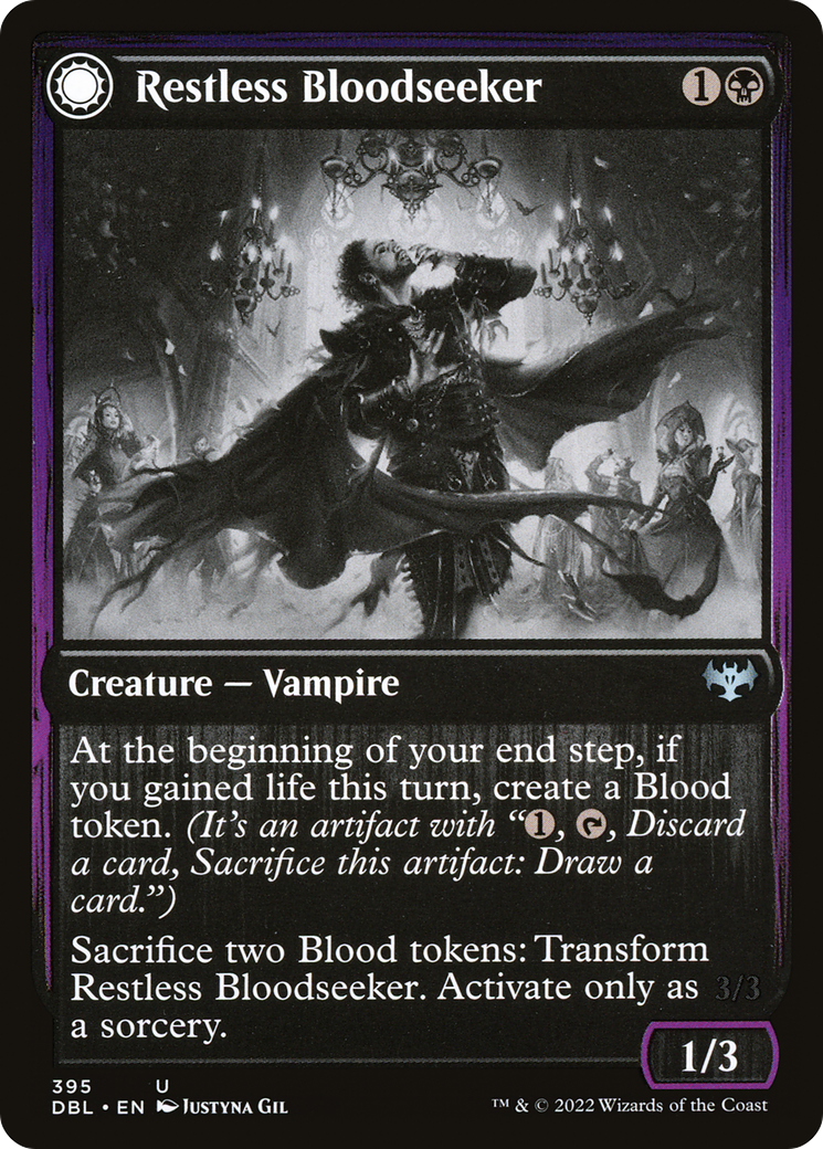 Restless Bloodseeker // Bloodsoaked Reveler [Innistrad: Double Feature]-3