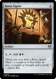 Boros Signet [Commander Masters]-1
