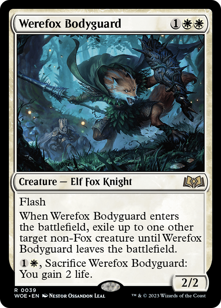 Werefox Bodyguard [Wilds of Eldraine]-1