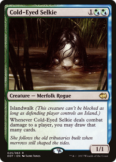 Cold-Eyed Selkie [Duel Decks: Merfolk vs. Goblins]-1