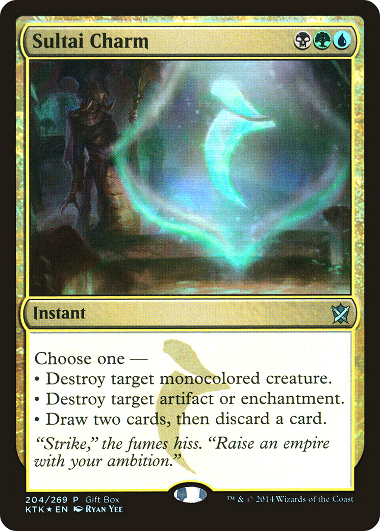 Sultai Charm (Gift Box) [Khans of Tarkir Promos]-1