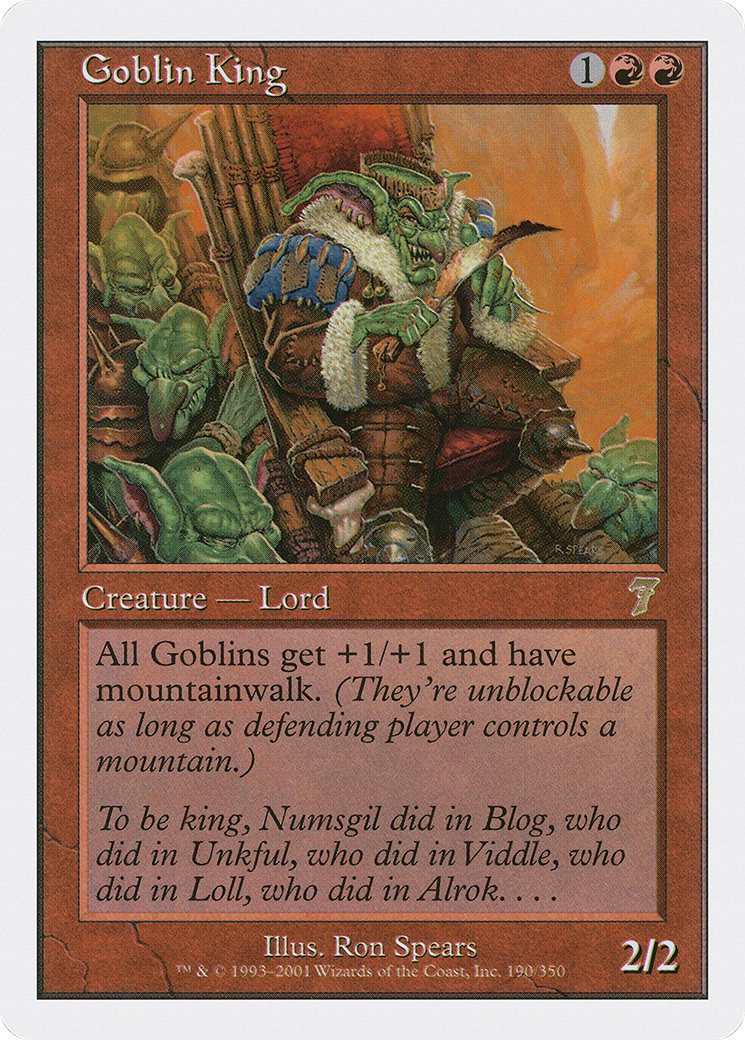 Goblin King [Seventh Edition]-1