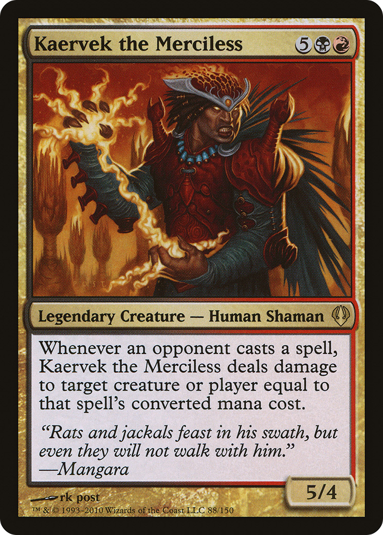 Kaervek the Merciless [Archenemy]-1