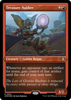 Treasure Nabber (CMM-552) - Commander Masters Etched Foil-1