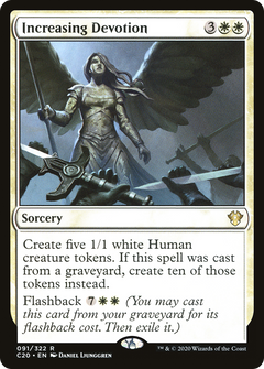 Increasing Devotion [Commander 2020]-1
