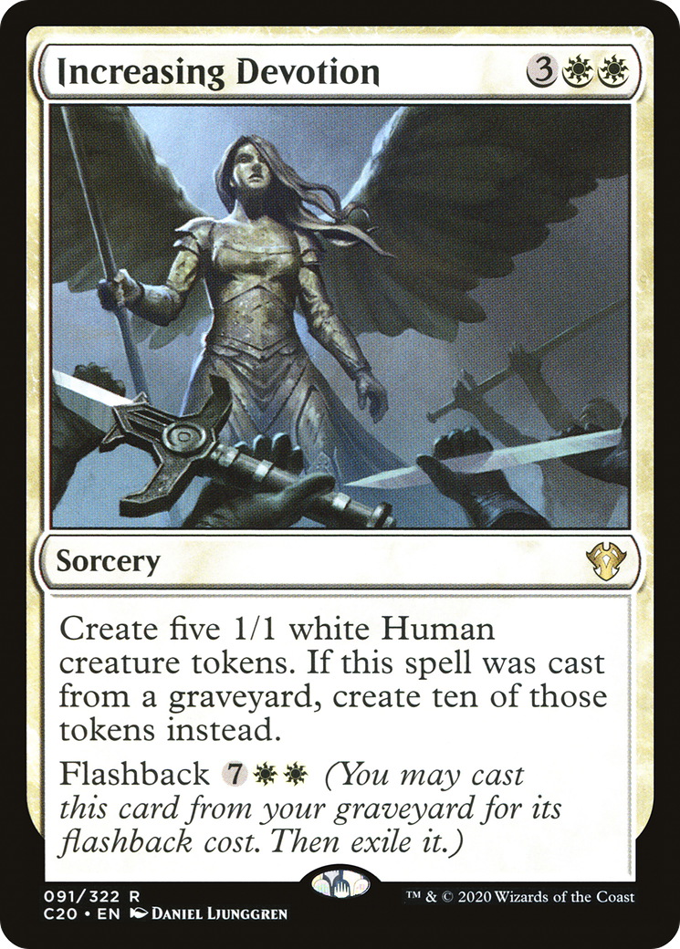 Increasing Devotion [Commander 2020]-1