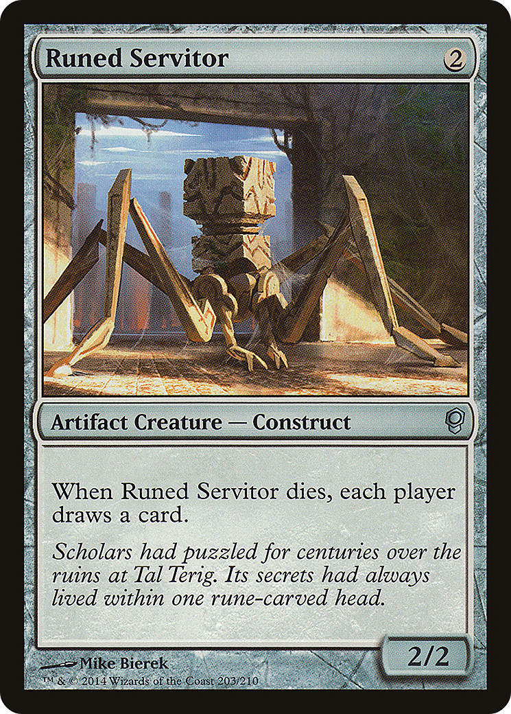 Runed Servitor [Conspiracy]-1