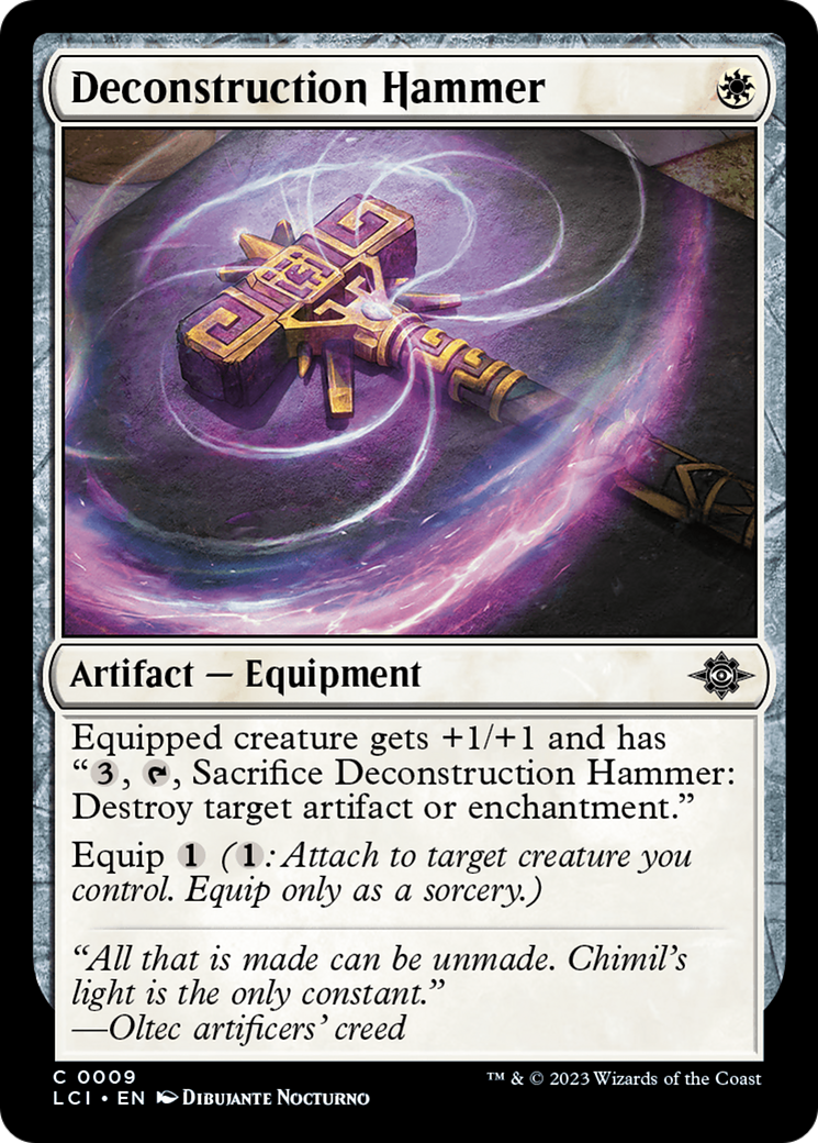Deconstruction Hammer [The Lost Caverns of Ixalan]-1